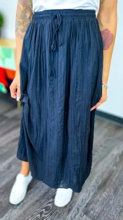 The ZigZag Stripe BOTTOMS Love Me Anyway Skirt