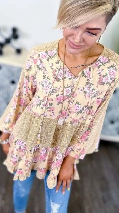 Easel TOPS & TUNICS Love That For You Tunic