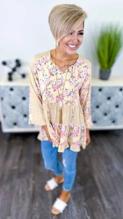 Easel TOPS & TUNICS Love That For You Tunic
