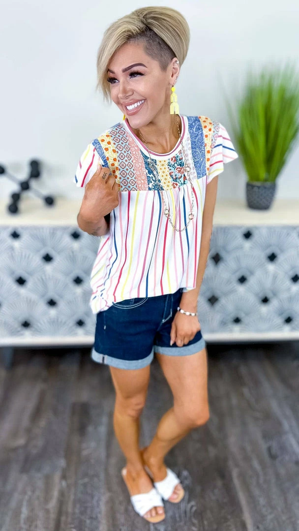 Haptics Lovely Day Top TOPS & TUNICS