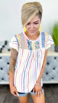 Haptics Lovely Day Top TOPS & TUNICS