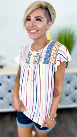 Haptics Lovely Day Top TOPS & TUNICS