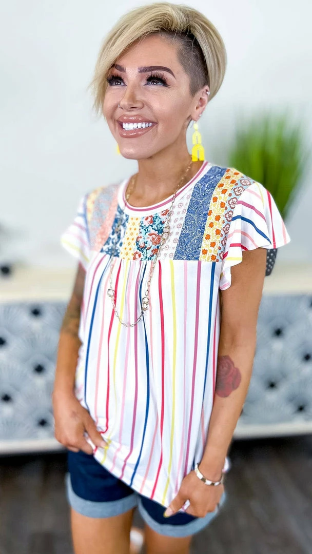 Haptics Lovely Day Top TOPS & TUNICS