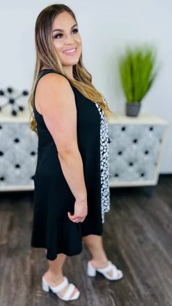 The ZigZag Stripe Lovely Nights Dress