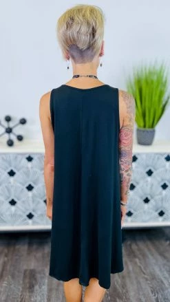 The ZigZag Stripe Lovely Nights Dress