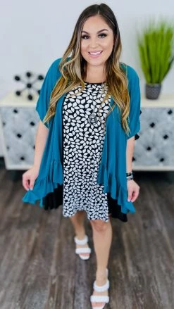 The ZigZag Stripe Lovely Nights Dress