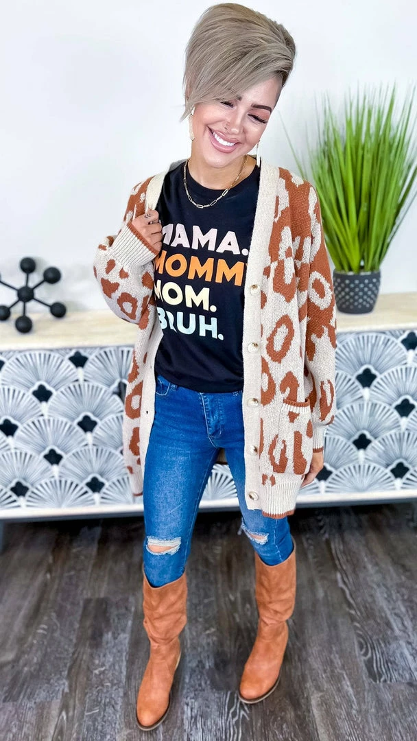 Lotus Fashion Mama Mommy Mom Bruh Tee GRAPHIC TEES