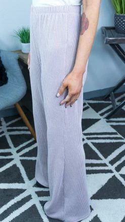 The ZigZag Stripe BOTTOMS Mauve Future Moves Pants [NO RETURNS]