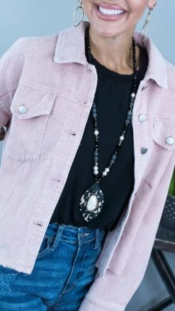 Andree OUTERWEAR Mauve Pretty Places Jacket