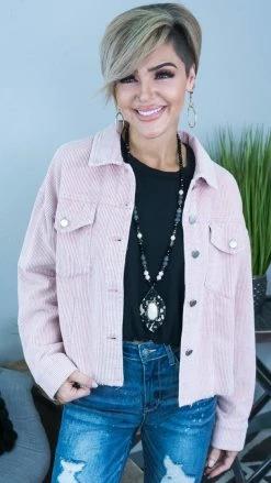 Andree OUTERWEAR Mauve Pretty Places Jacket