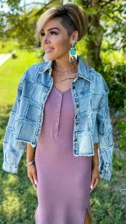 The ZigZag Stripe Mauve Rooftop Date Dress DRESSES