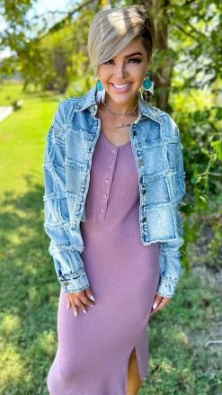 The ZigZag Stripe Mauve Rooftop Date Dress DRESSES