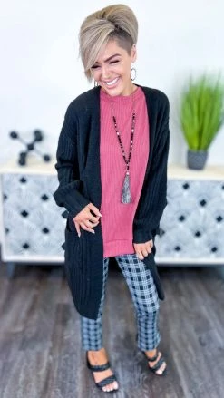 The ZigZag Stripe TOPS & TUNICS Mauve Something Extra Reversible Tank [NO RETURNS]