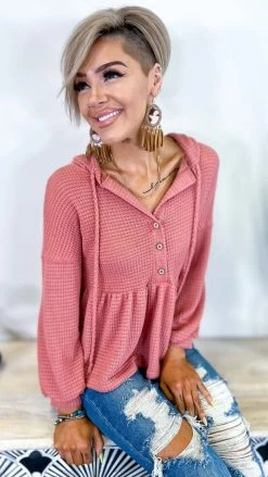 The ZigZag Stripe Mauve Sweet Nothing Top