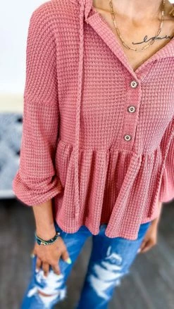 The ZigZag Stripe Mauve Sweet Nothing Top