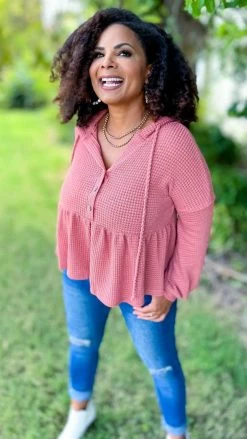 The ZigZag Stripe Mauve Sweet Nothing Top