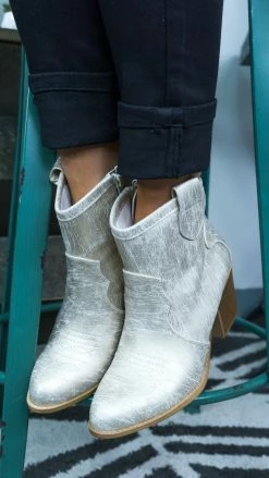 Chinese Laundry Metallic Unite Booties