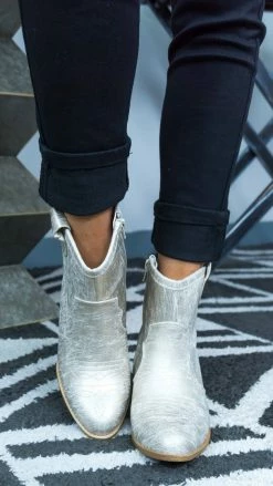 Chinese Laundry Metallic Unite Booties