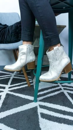 Chinese Laundry Metallic Unite Booties