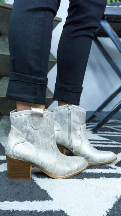 Chinese Laundry Metallic Unite Booties