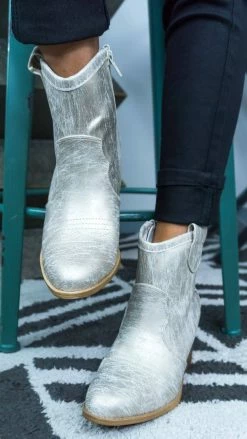 Chinese Laundry Metallic Unite Booties