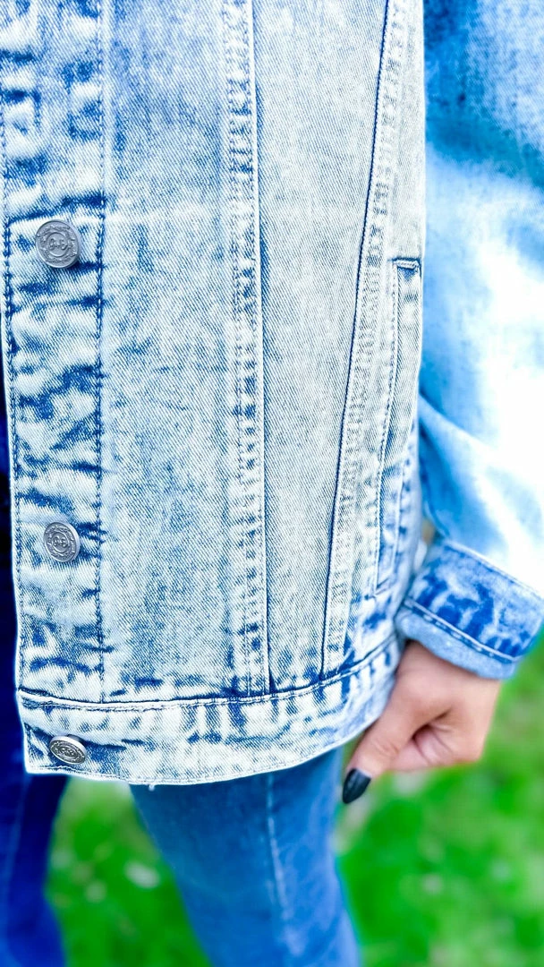 Southern Grace OUTERWEAR Miles Between Us Denim Jacket