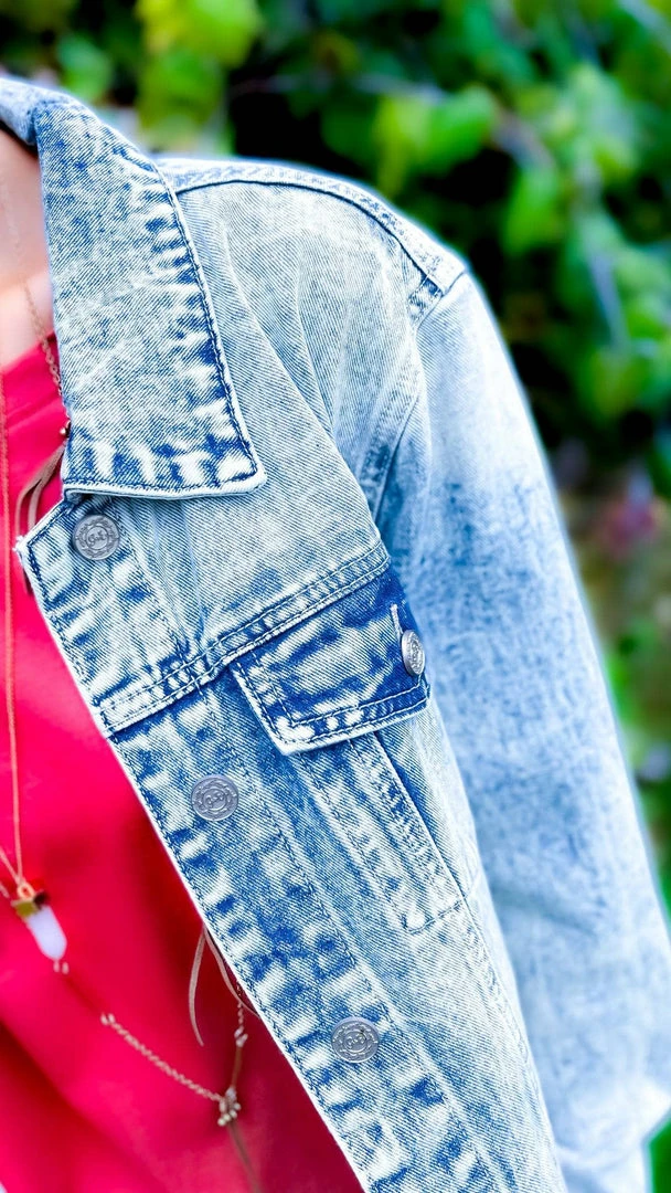 Southern Grace OUTERWEAR Miles Between Us Denim Jacket