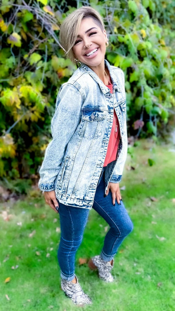 Southern Grace OUTERWEAR Miles Between Us Denim Jacket