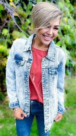 Southern Grace OUTERWEAR Miles Between Us Denim Jacket