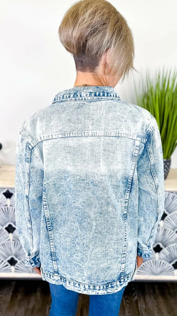 Southern Grace OUTERWEAR Miles Between Us Denim Jacket
