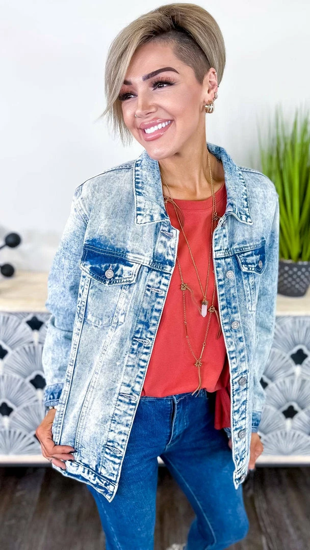 Southern Grace OUTERWEAR Miles Between Us Denim Jacket
