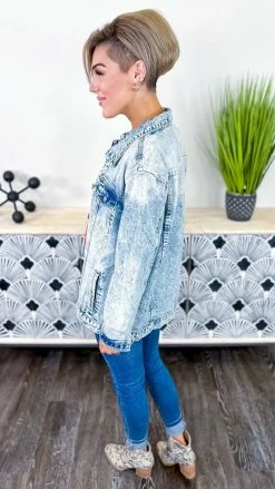 Southern Grace OUTERWEAR Miles Between Us Denim Jacket