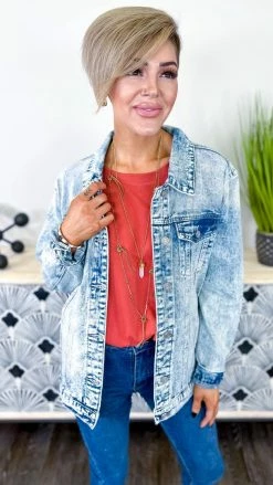 Southern Grace OUTERWEAR Miles Between Us Denim Jacket