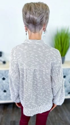 White Birch Shackets Mindful Meditation Shacket