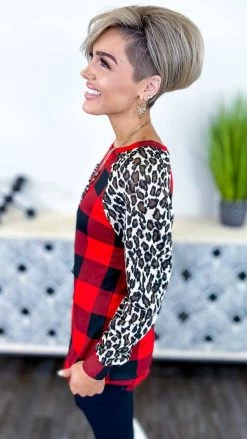 Your Fashion Wholesale Mixing The Fun Prints Top TOPS & TUNICS