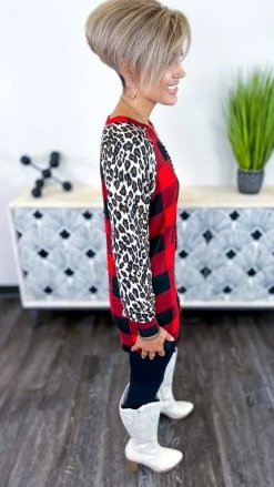 Your Fashion Wholesale Mixing The Fun Prints Top TOPS & TUNICS