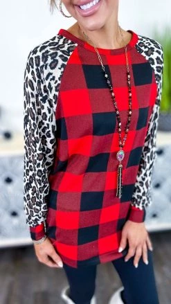 Your Fashion Wholesale Mixing The Fun Prints Top TOPS & TUNICS