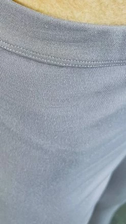 The ZigZag Stripe Mocha Basic Ponte Pants BOTTOMS