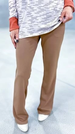 The ZigZag Stripe Mocha New Potential Pants BOTTOMS