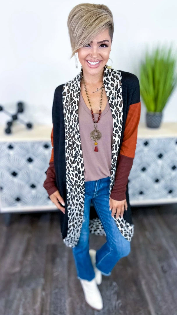 The ZigZag Stripe TOPS & TUNICS Mocha Stellar Time Tank