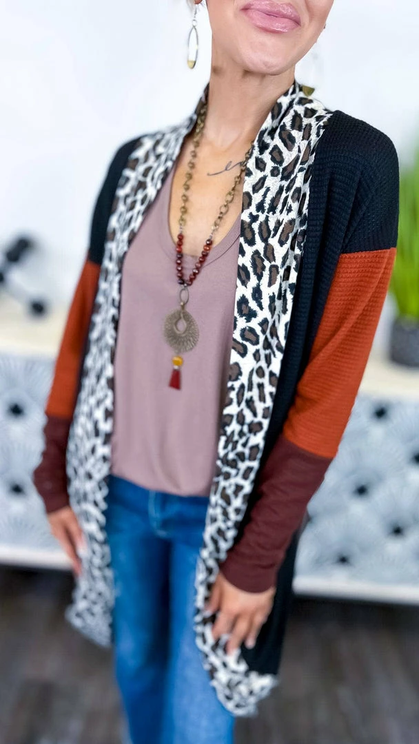 The ZigZag Stripe TOPS & TUNICS Mocha Stellar Time Tank