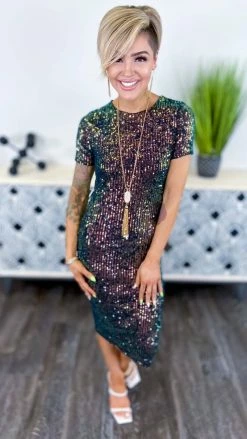 The ZigZag Stripe Multi Busy Slaying Dress