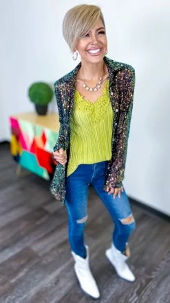 The ZigZag Stripe TOPS & TUNICS Multi Expect The Best Top