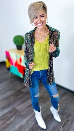 The ZigZag Stripe TOPS & TUNICS Multi Expect The Best Top