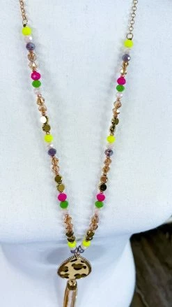 Your Fashion Wholesale Multi Lauryn Tassel Necklace ACCESSORIES