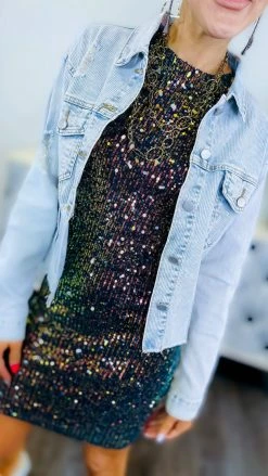 The ZigZag Stripe DRESSES Multi Power Pose Dress