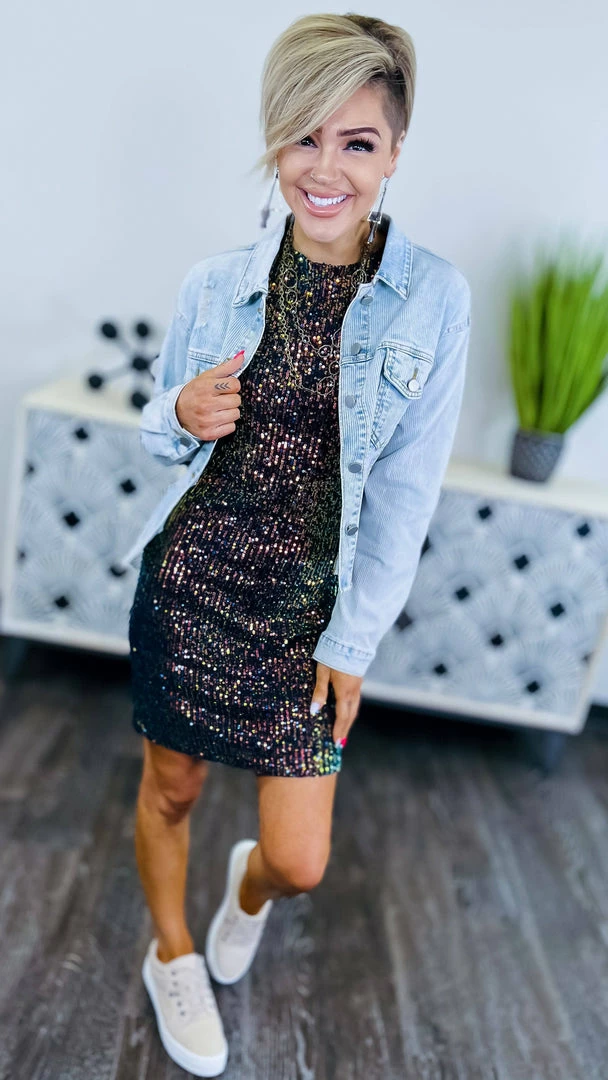 The ZigZag Stripe DRESSES Multi Power Pose Dress