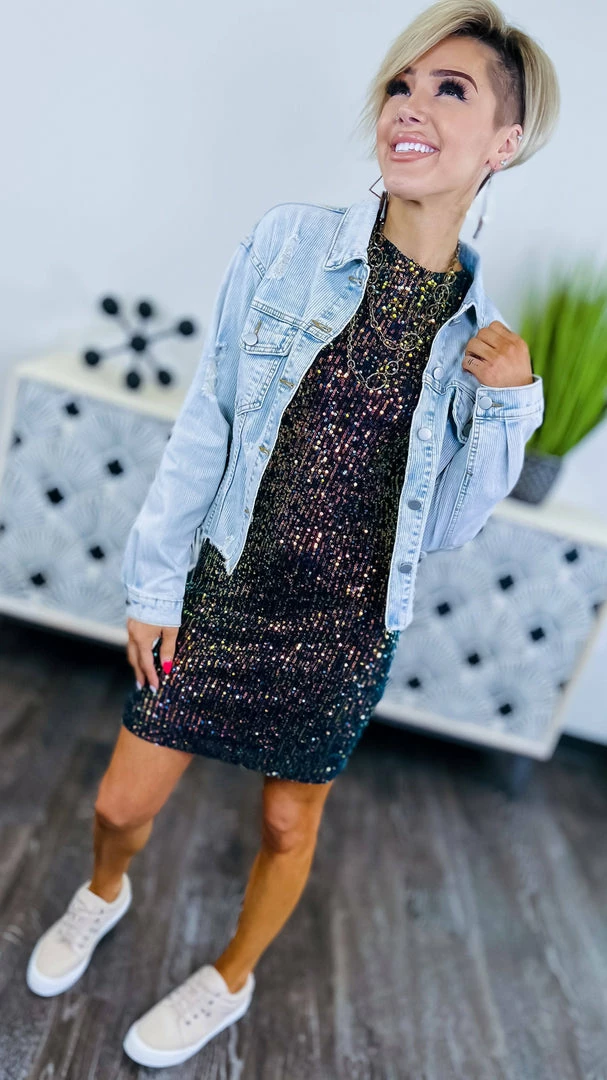 The ZigZag Stripe DRESSES Multi Power Pose Dress