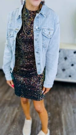 The ZigZag Stripe DRESSES Multi Power Pose Dress