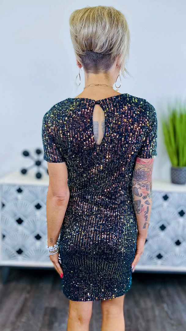 The ZigZag Stripe DRESSES Multi Power Pose Dress